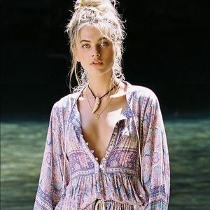 NWT Spell Designs Poinciana Blouse - Lilac 🖤